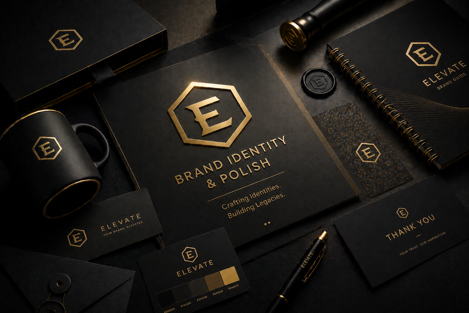 The Pawn chess piece — Brand Identity Polish