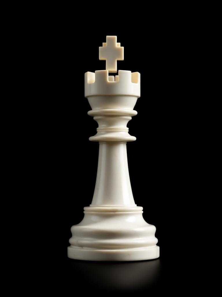 Marble rook chess piece — Eelven Shopify development